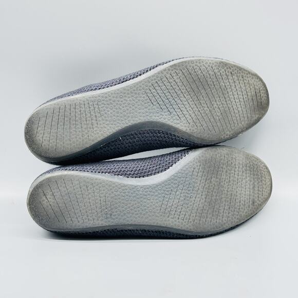 Allbirds Shoes Womens 6.5 Blue Tree Breezers Ballet Flats Sustainable Knit - Picture 9 of 12
